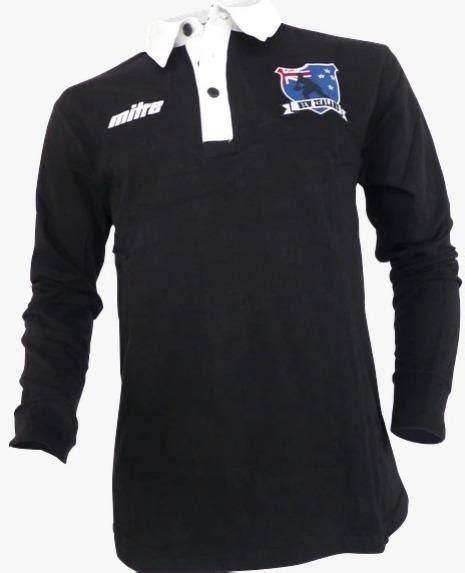 Polera rugby manga larga acolchada
