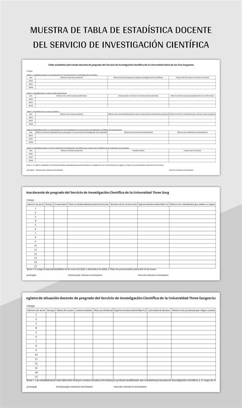 tabla resultados investigación científica