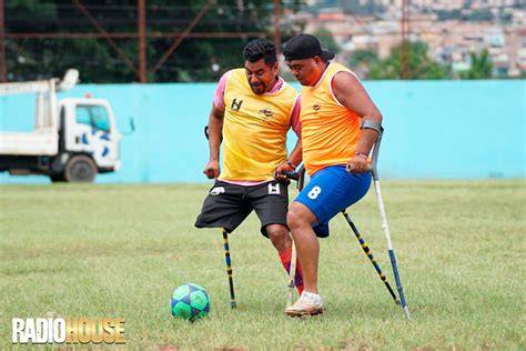 Partido internacional de fútbol para amputados