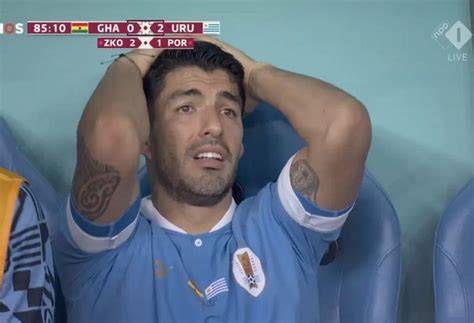Llanto de Luis Suárez tras eliminación