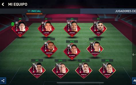 Jugadores de FIFA 15 en un estadio