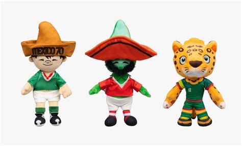 Peluches oficiales del Mundial 2026