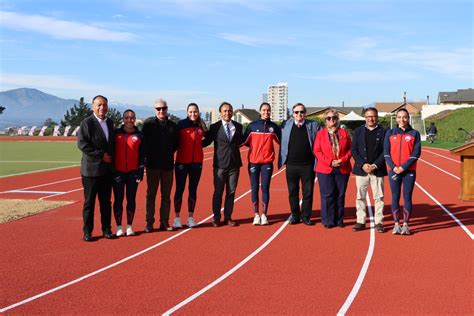 Inauguración pista atlética Colegio St Margaret’s