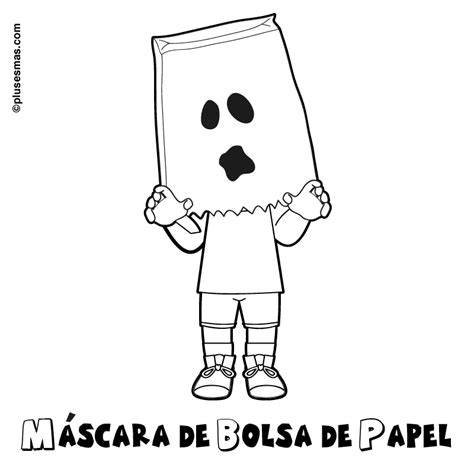 Martiño Rivas con máscara de bolsa de papel