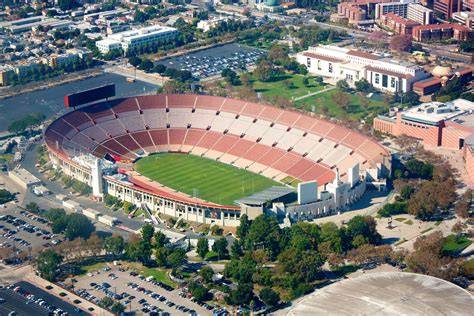 Los Angeles Memorial Coliseum partido de fútbol