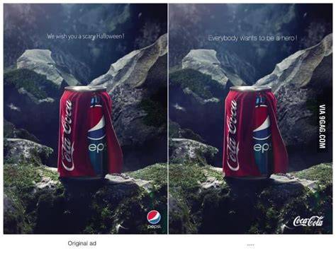 Pepsi contra Coca-Cola publicidad comparativa