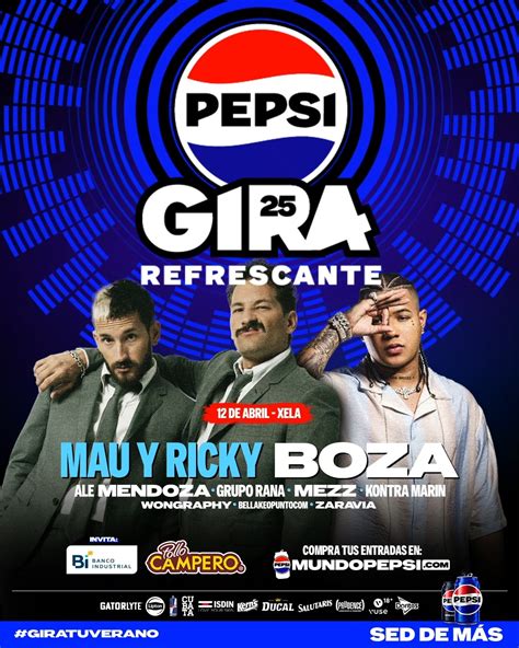 Celebridad musical promocionando bebida refrescante