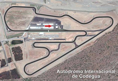 Autódromo Internacional Codegua trazado completo
