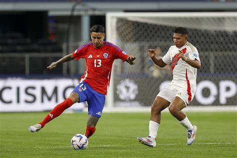 Chile contra Perú en el AT&T Stadium