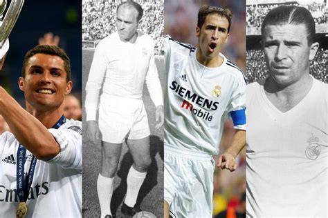 Jugadores históricos del Real Madrid y Barcelona