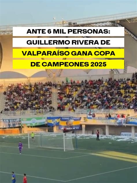 Final Copa de Campeones fútbol amateur Valparaíso