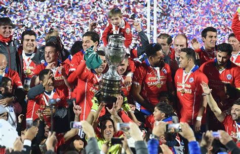 Chile celebra título Copa América 2015
