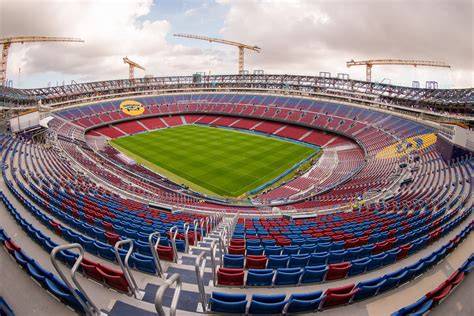 Spotify Camp Nou lleno durante un partido del Barcelona