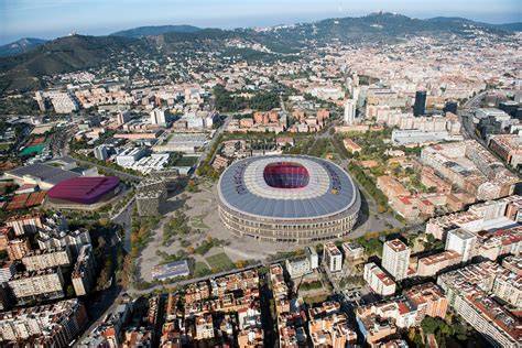 Camp Nou y Montjuic estadio Barcelona