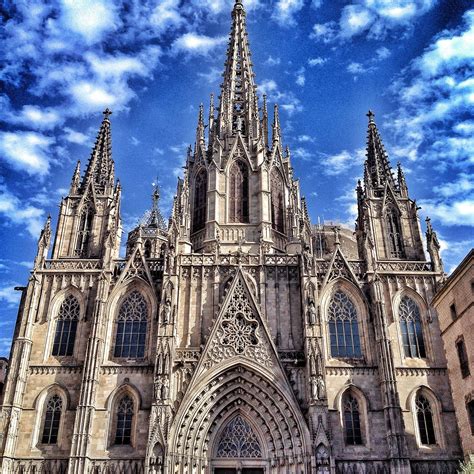 Barcelona catedral arquitectura urbana
