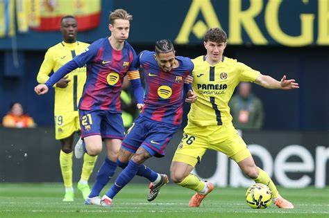 Barcelona contra Villarreal en partido de LaLiga