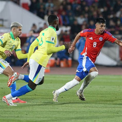 Brasil Chile partido en Estadio Maracaná