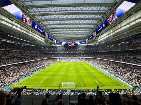 Estadio Santiago Bernabéu por dentro
