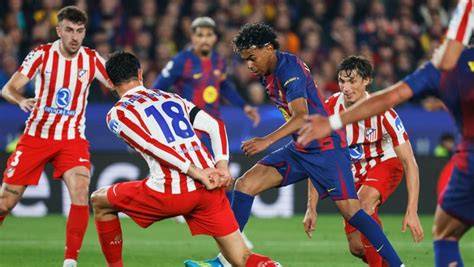 Barcelona contra Atlético de Madrid en Champions League
