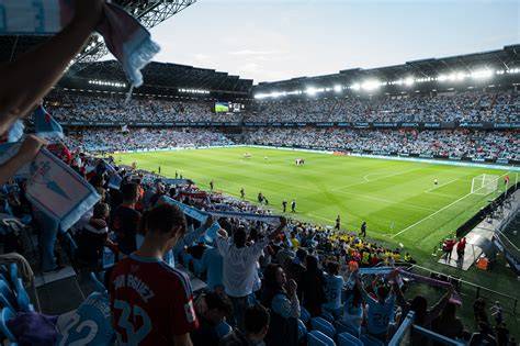 Estadio de Balaídos partido Barcelona Celta