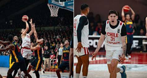 Selección chilena de básquetbol en Valdivia