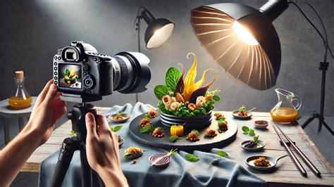 Fotografía gastronómica en estudio