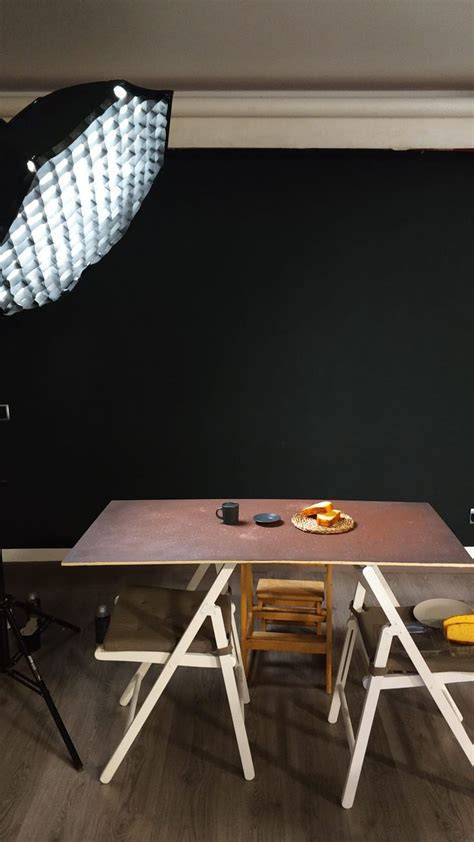 Esquema de iluminación para comida
