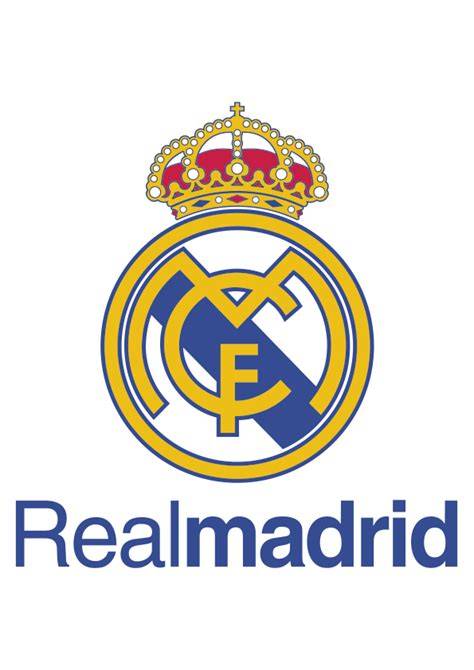 Molde de letras con escudo del Real Madrid