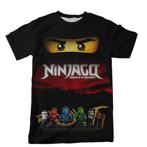 camiseta infantil LEGO NINJAGO
