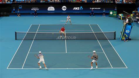 Partido de tenis ATP en Chile