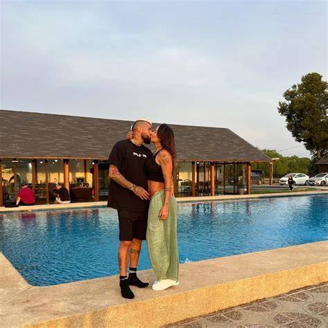Arturo Vidal y Sonia Isaza juntos