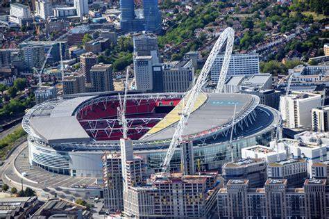 Mapa ubicación Wembley Stadium Londres Inglaterra