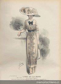 Moda femenina chilena entre 1910 y 1920