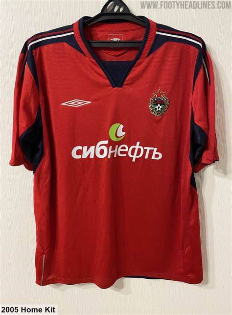Historia de la camiseta del CSKA Moscú