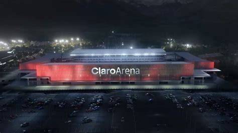 Claro Arena exterior y accesos estadio