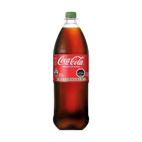 Botella Coca-Cola retornable de 3 litros