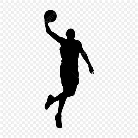 Jugador de básquetbol en silueta