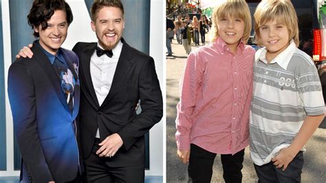Retrato comparativo de Dylan y Cole Sprouse