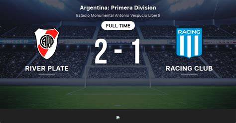 Marcador en vivo Racing River Plate