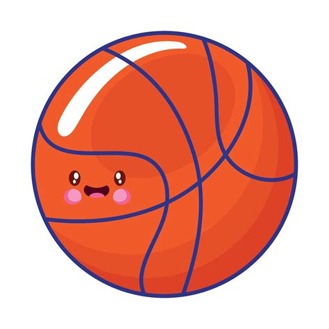 Pelota de basquetbol kawai rosa