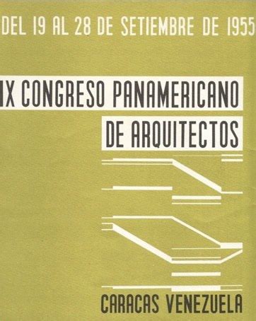 Estampilla Tercer Congreso Panamericano Arquitectos