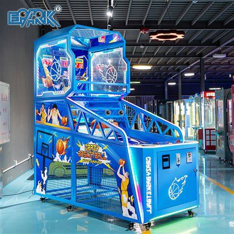 Partido de baloncesto callejero arcade
