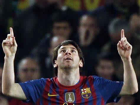 Leo Messi marca cinco goles contra Bayer Leverkusen