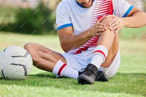LESIÓN DE RODILLA EN PARTIDO DE FÚTBOL