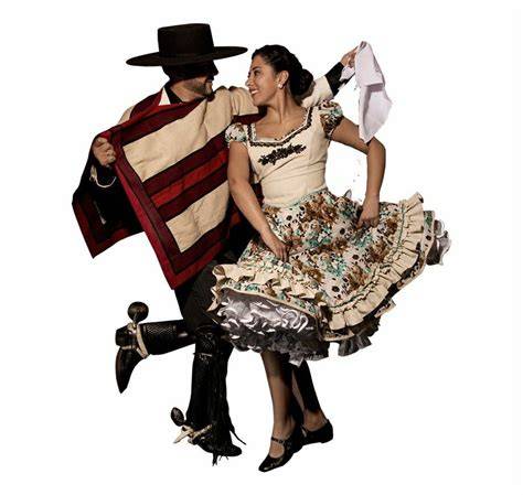 Parejas jóvenes bailando cueca en Chile