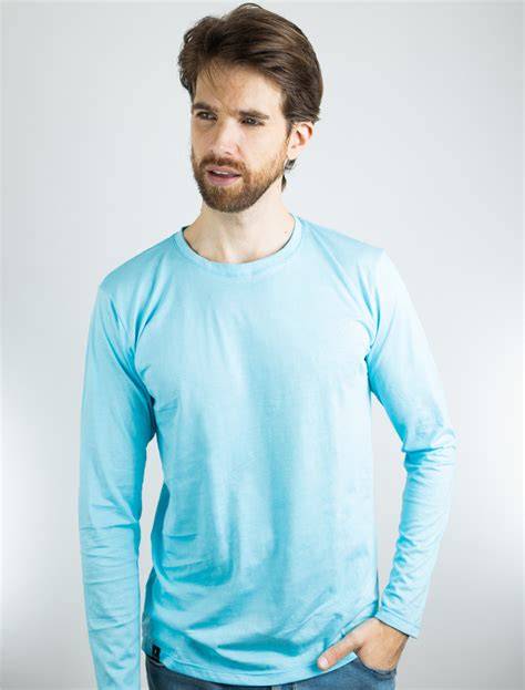 Cam camiseta Uruguay manga larga Celeste