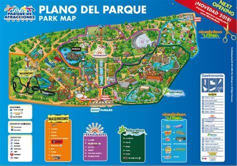 Mapa de atracciones cerca del hotel