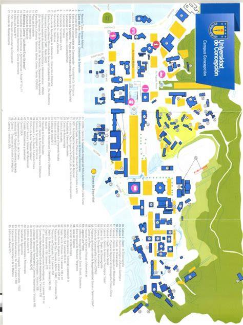 Mapa de instalaciones deportivas UdeC