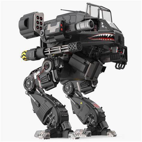 robot de combate con sierras y armas