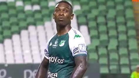Fabián Castillo en sus inicios con Deportivo Cali